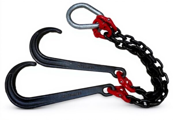 Gancio di traino J GeOinQL acciaio zincato 5T recupero