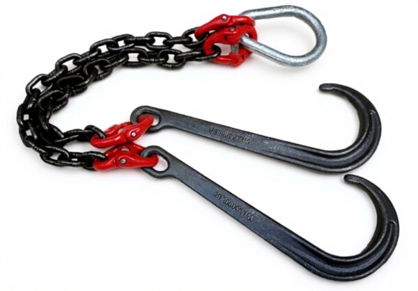 Gancio a catena sospeso tipo J 5T GUODDM acciaio zincato