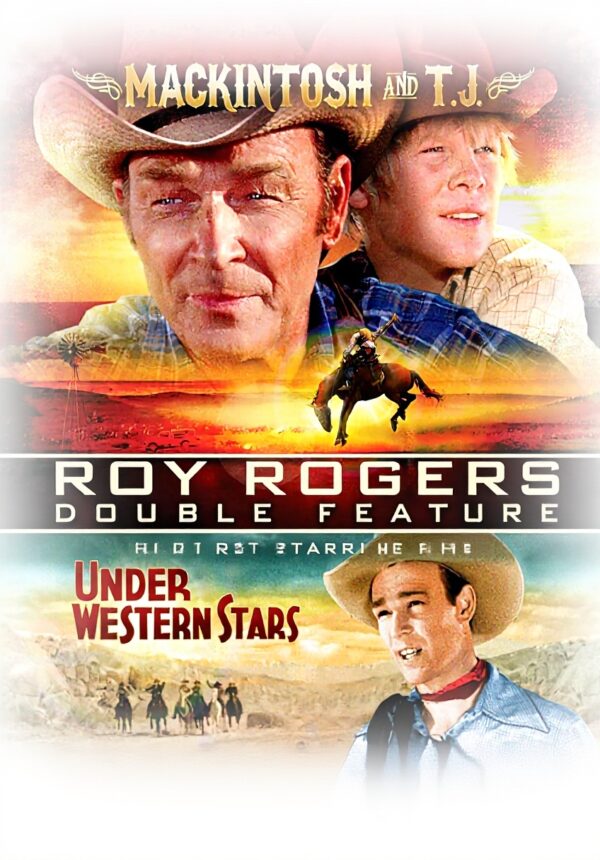 Roy Rogers film western collezione doppio disco Under